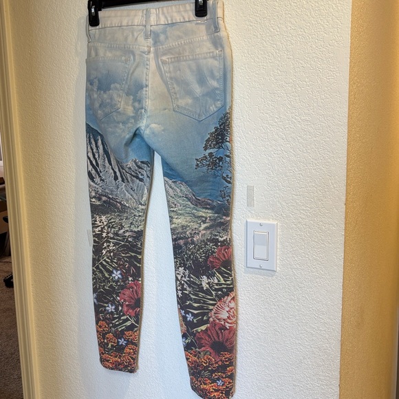 MOTHER High waisted looker ankle a day in paradise 26 - Picture 4 of 8